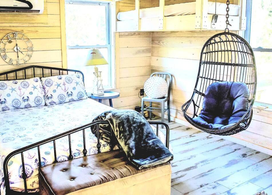 Secluded Tiny House By The Marsh With Hunting Island Beach Pass Frogmore Exterior photo